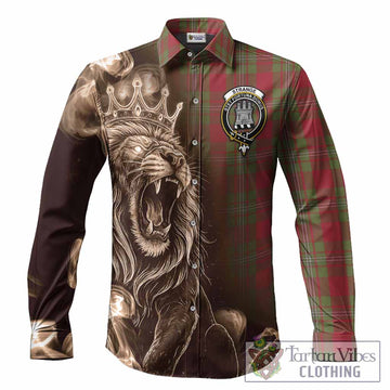 Strange (Strang) Tartan Long Sleeve Button Shirts Roaring Lion Heritage