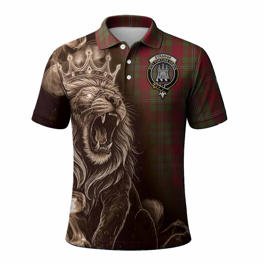 Strange (Strang) Tartan Polo Shirt Roaring Lion Heritage