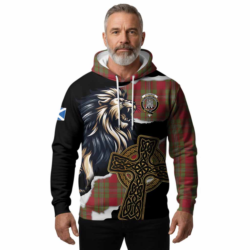 Strange (Strang) Tartan Scottish Hoodie Lion Celtic Heritage