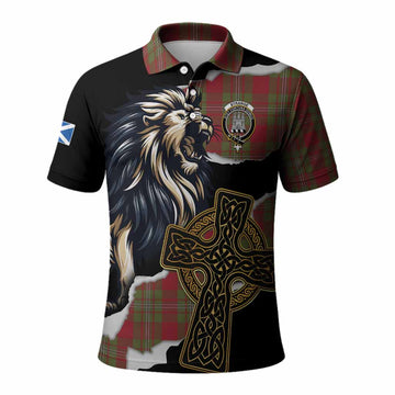 Strange (Strang) Tartan Scottish Polo Shirt Lion Celtic Heritage