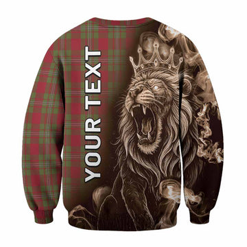 Strange (Strang) Tartan Sweatshirt Roaring Lion Heritage