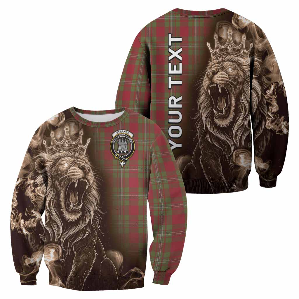 Strange (Strang) Tartan Sweatshirt Roaring Lion Heritage