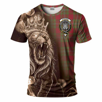 Strange (Strang) Tartan T-Shirt Roaring Lion Heritage