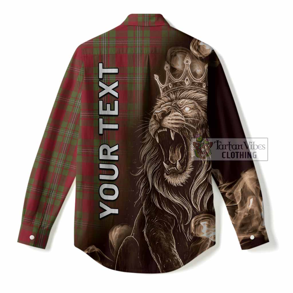Strange (Strang) Tartan Women Casual Shirt Roaring Lion Heritage