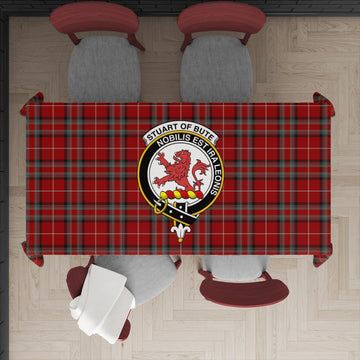 Stuart of Bute Tatan Tablecloth with Family Crest