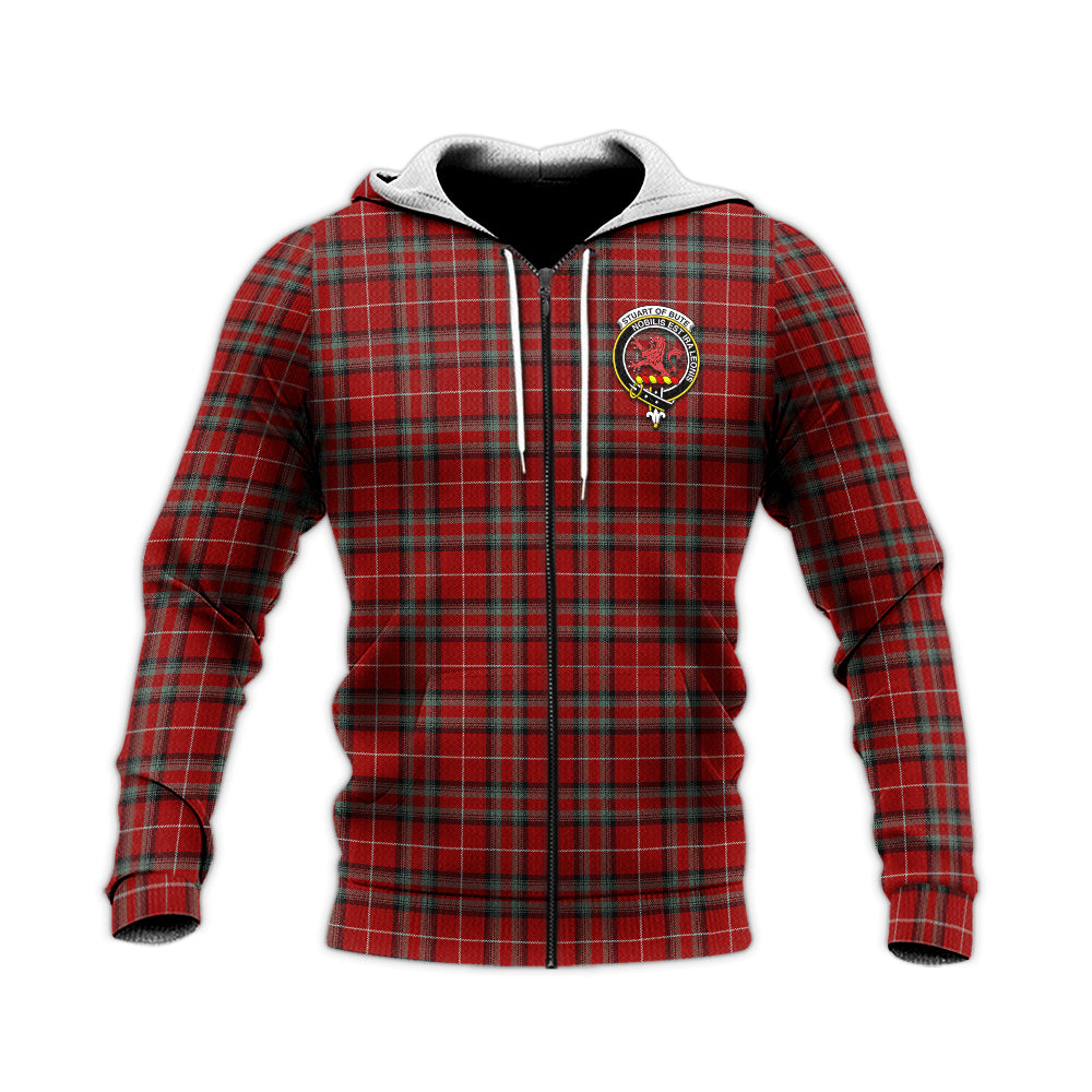 stuart-of-bute-tartan-knitted-hoodie-with-family-crest