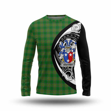 Tartan Vibes Clothing Studdert Irish Clan Long Sleeve T-Shirt Celtic Circle Style