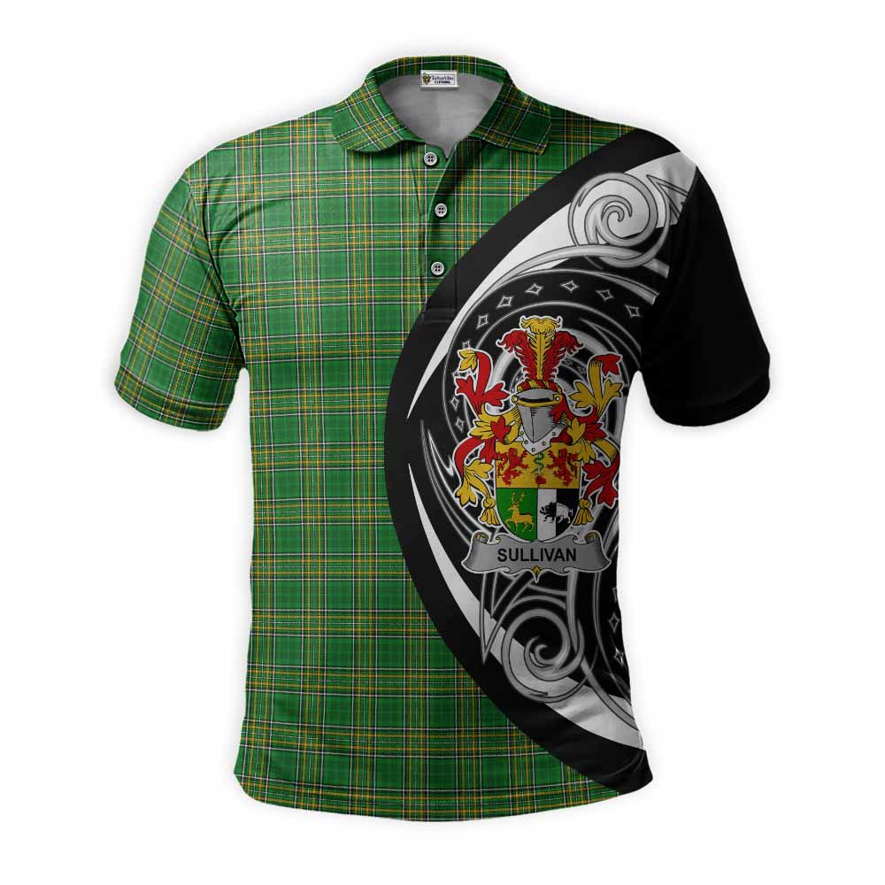 Sullivan Irish Clan Polo Shirt Celtic Circle Style Kid - Tartan Vibes Clothing