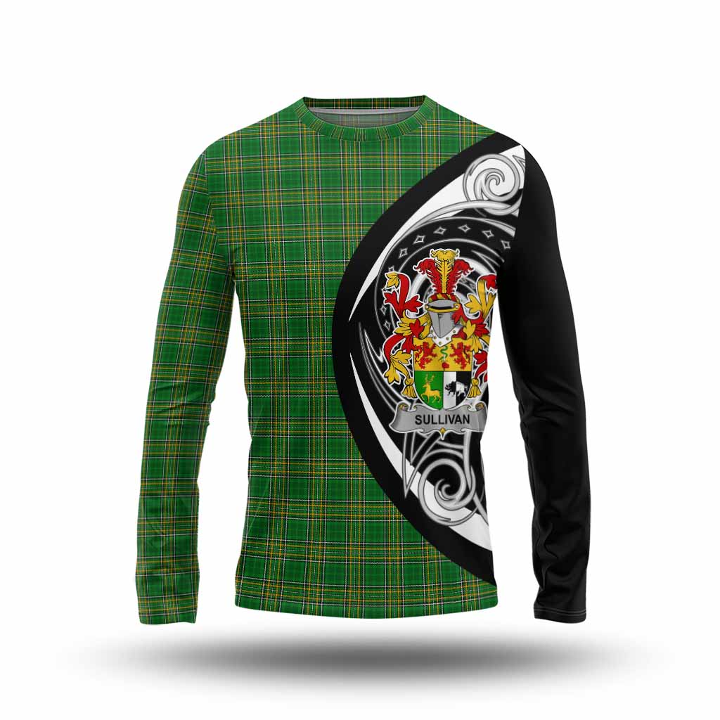 Sullivan Irish Clan Long Sleeve T-Shirt Celtic Circle Style Unisex - Tartan Vibes Clothing