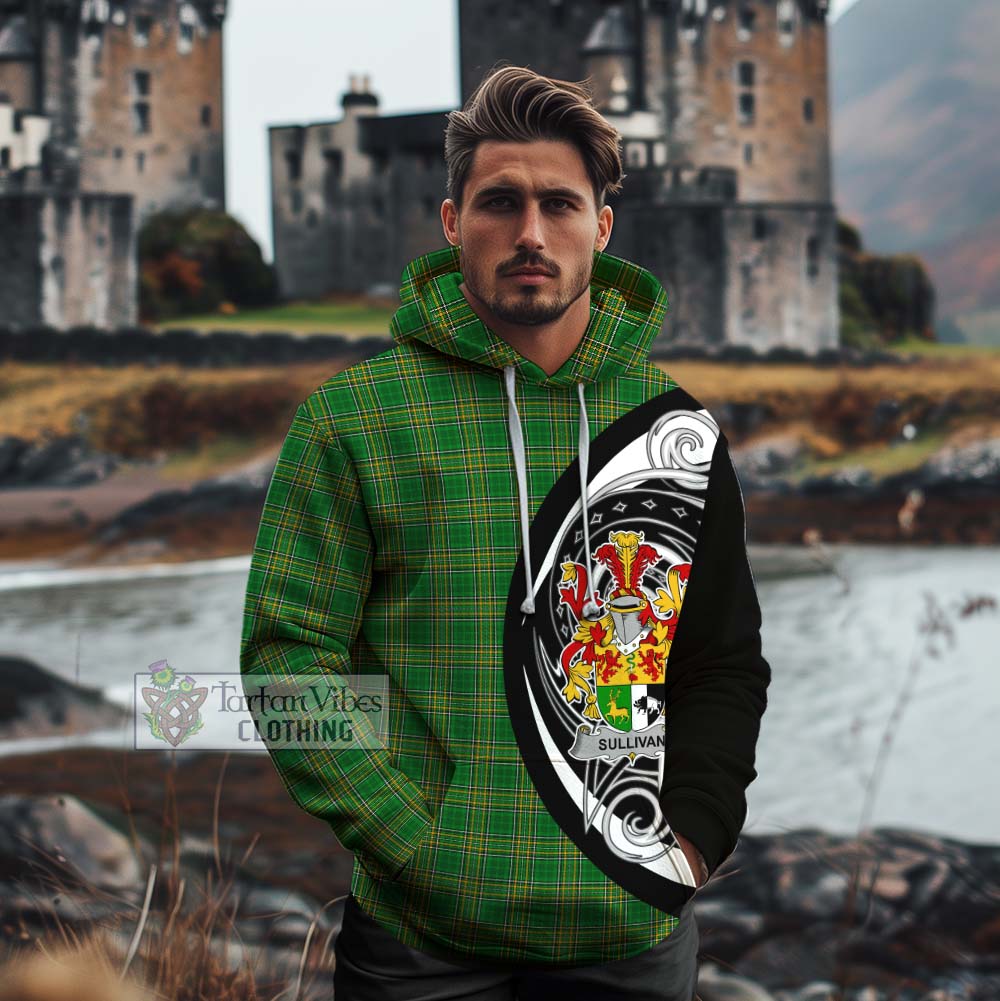 Sullivan Irish Clan Cotton Hoodie Celtic Circle Style - Tartan Vibes Clothing