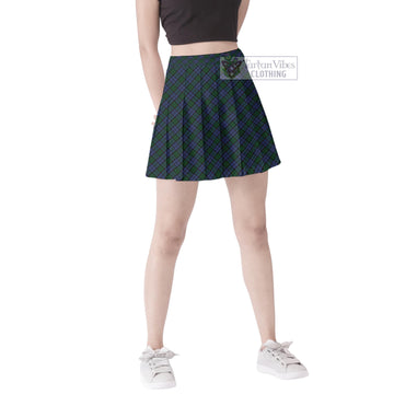 Sutherland Tartan Women's Plated Mini Skirt