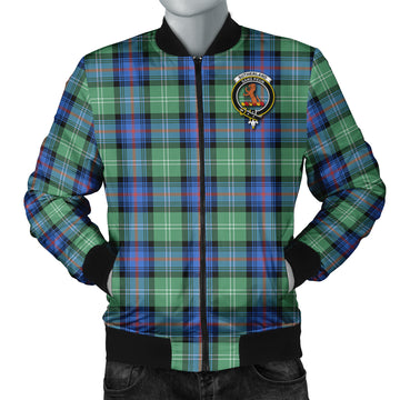 Sutherland Ancient Tartan Bomber Jacket with Family Crest
