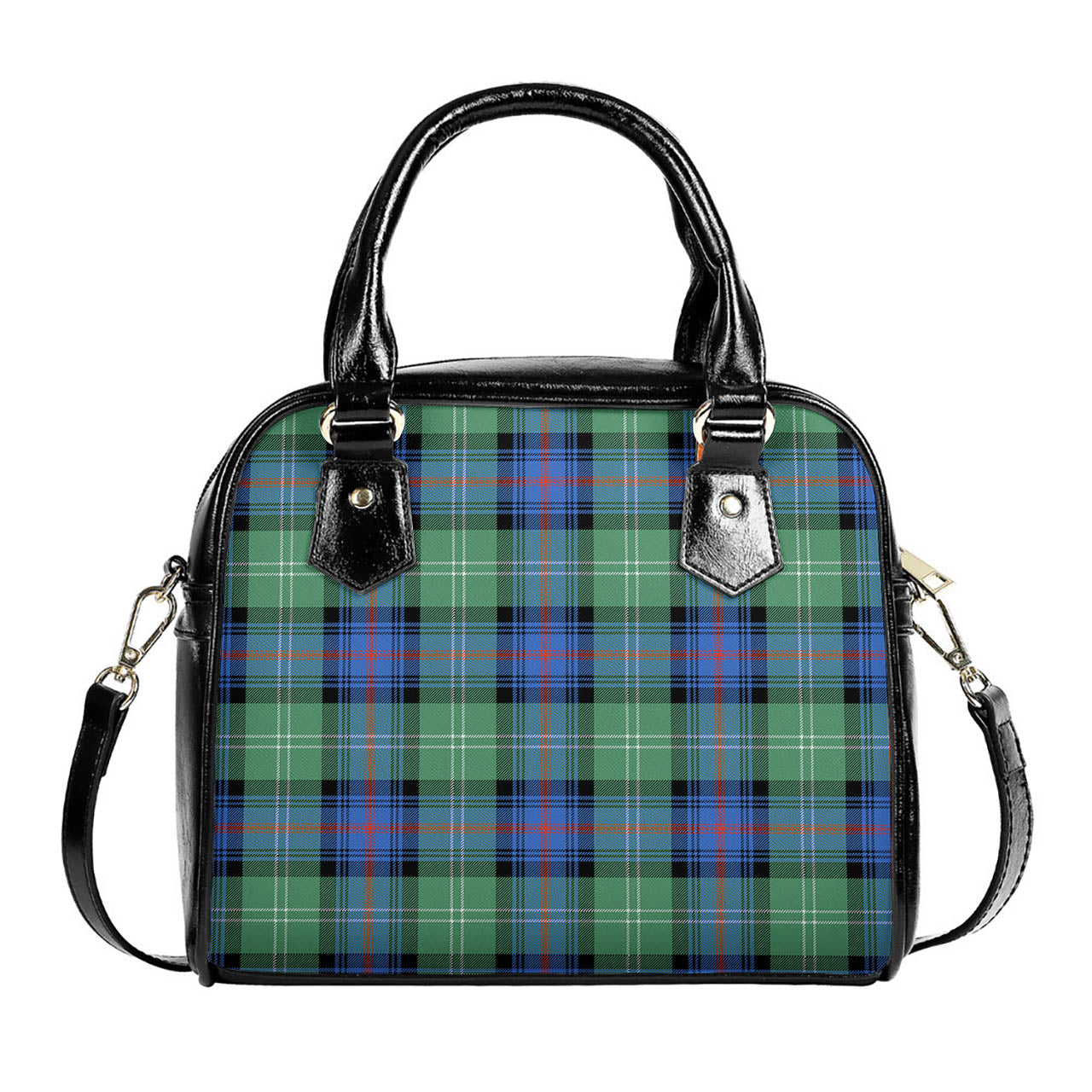 Sutherland Ancient Tartan Shoulder Handbags One Size 6*25*22 cm - Tartanvibesclothing