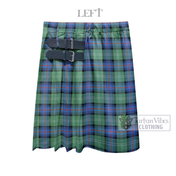 Sutherland Ancient Tartan Men's Pleated Skirt - Fashion Casual Retro Scottish Kilt Style