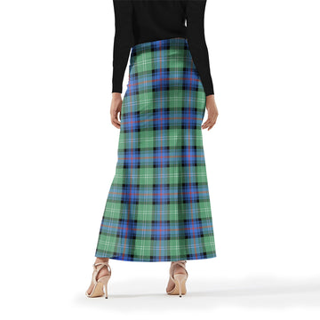 Sutherland Ancient Tartan Womens Full Length Skirt