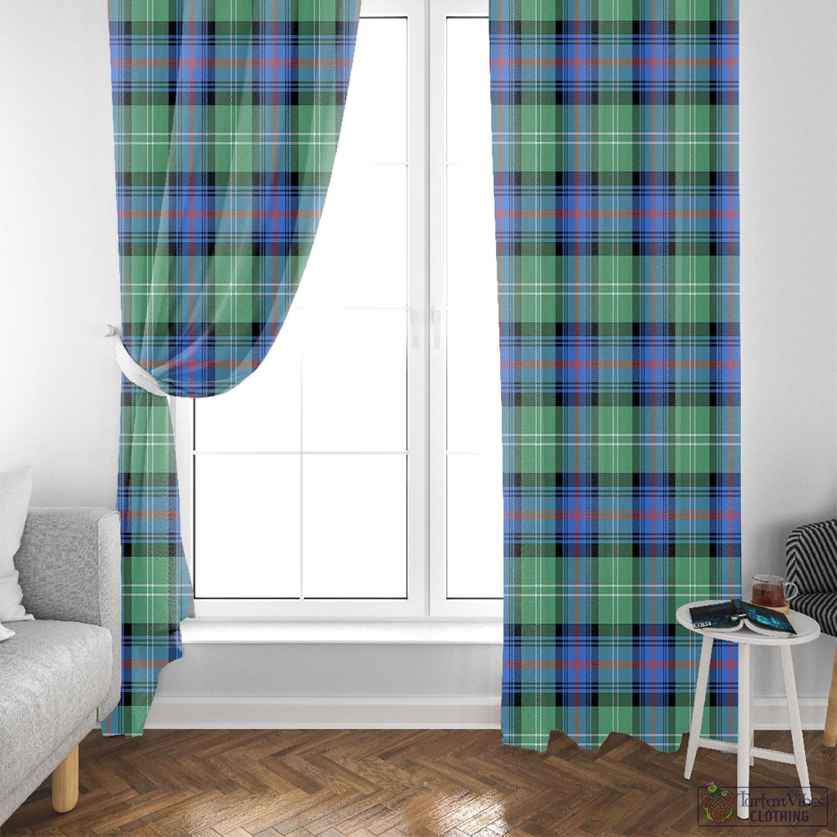 Sutherland Ancient Tartan Window Curtain