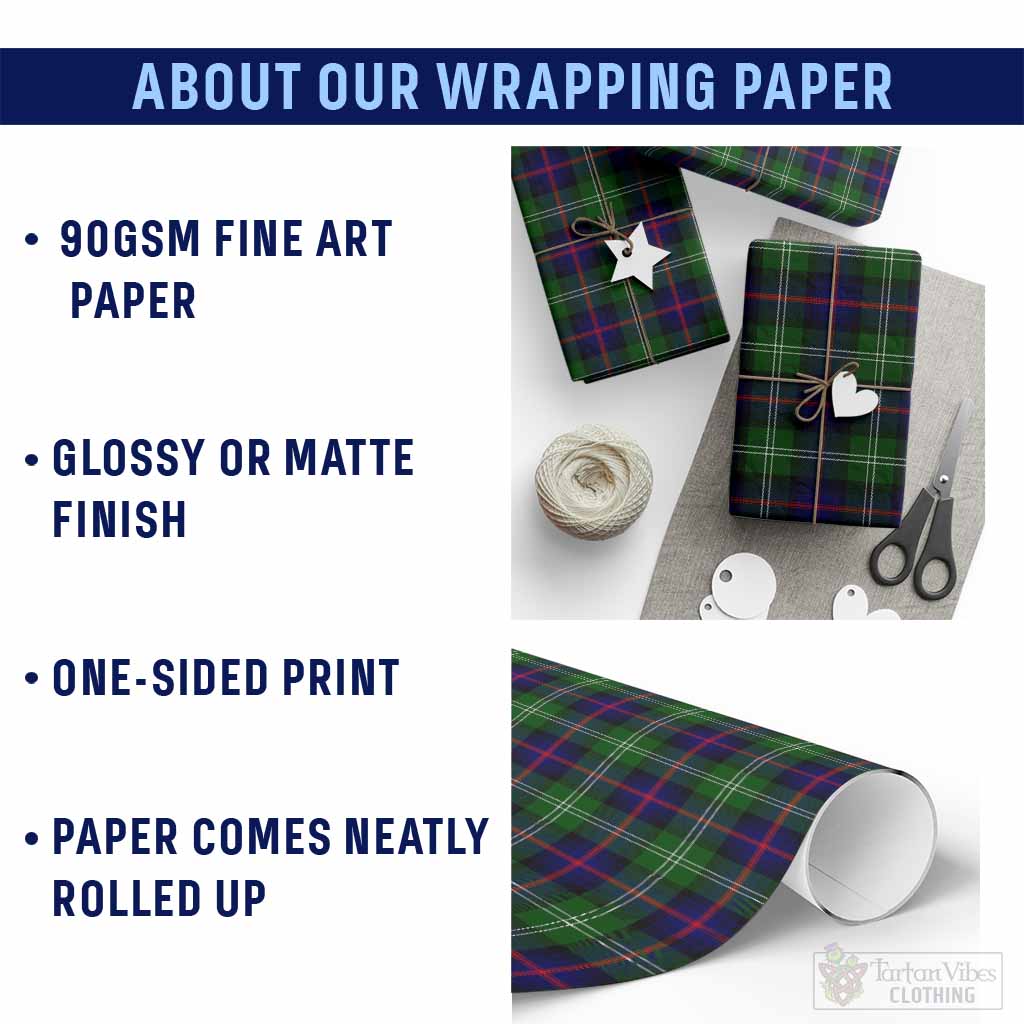 Sutherland Classic Tartan Wrapping Paper, Classic Scottish Plaid Gift Wrap