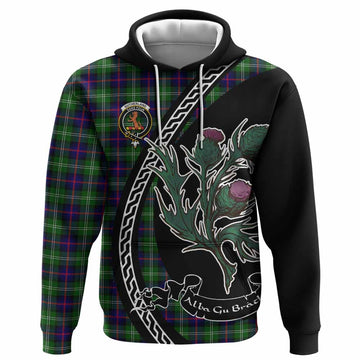 Sutherland Family Crest Tartan Hoodie Alba Thistle Inspired