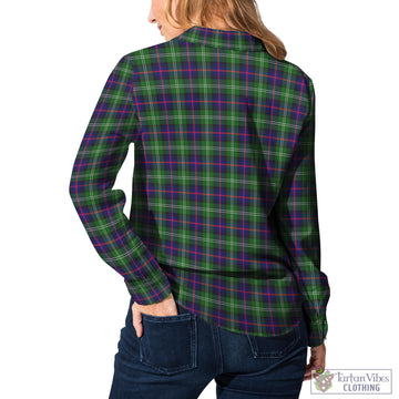 Sutherland Modern Tartan Womens Casual Shirt