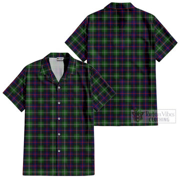 Sutherland Tartan Cotton Hawaiian Shirt Kid - Tartanvibesclothing Shop