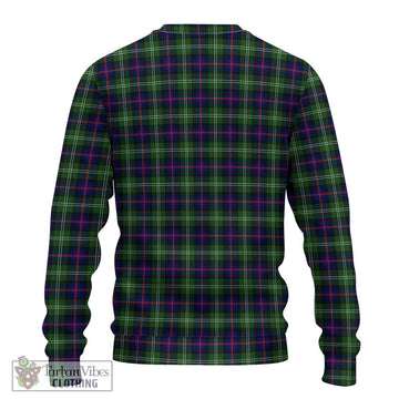 Sutherland Tartan Knitted Sweater with Family Crest DNA In Me Style - Tartanvibesclothing Shop