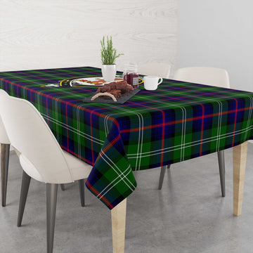 Sutherland Modern Tatan Tablecloth with Family Crest