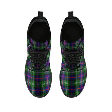 Sutherland Tartan Leather Boots