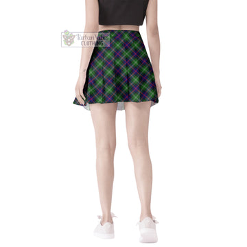 Sutherland Modern Tartan Women's Plated Mini Skirt