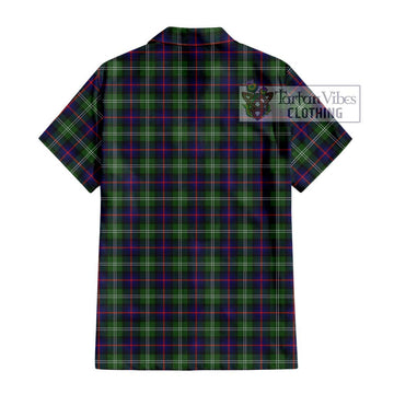 Sutherland Tartan Hawaiian Shirt with Family Crest DNA In Me Style