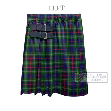 Sutherland Modern Tartan Men's Pleated Skirt - Fashion Casual Retro Scottish Kilt Style