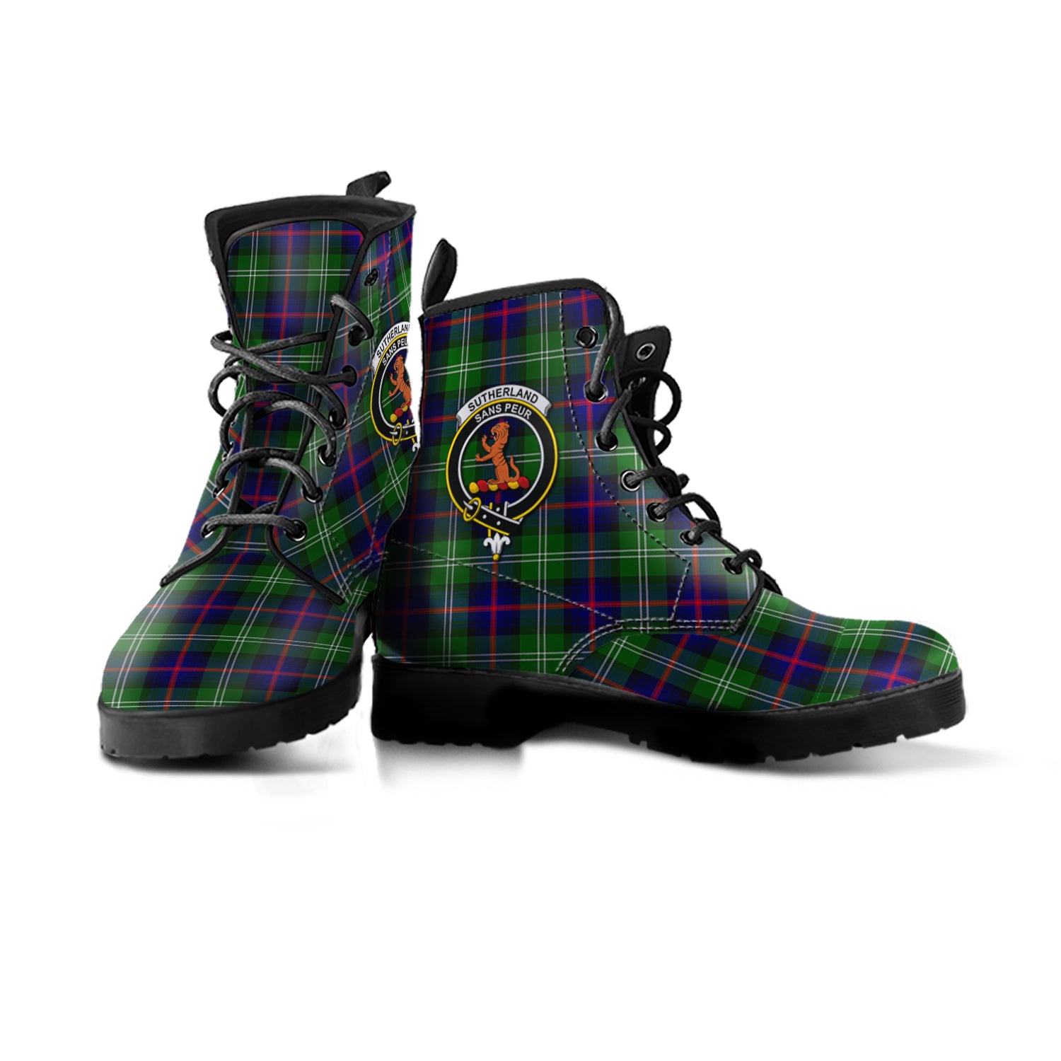 sutherland-modern-tartan-leather-boots-with-family-crest