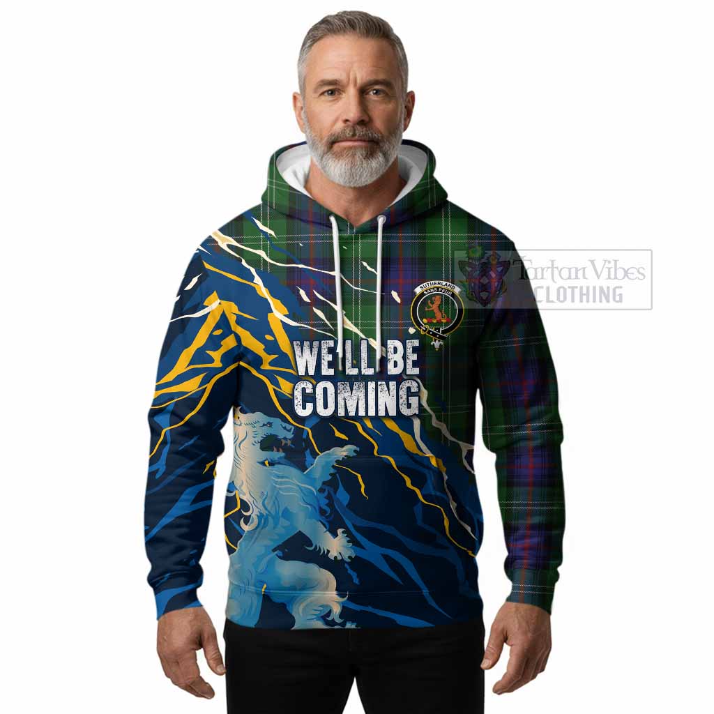 Sutherland Scotland Tartan Hoodie WC2026 Football - We'll Be Coming