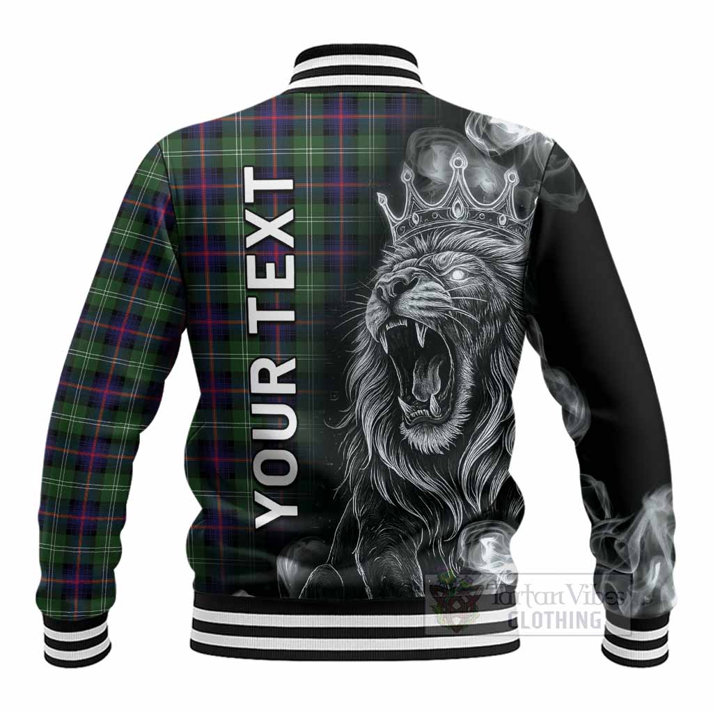 Sutherland Tartan Baseball Jacket Roaring Lion Heritage
