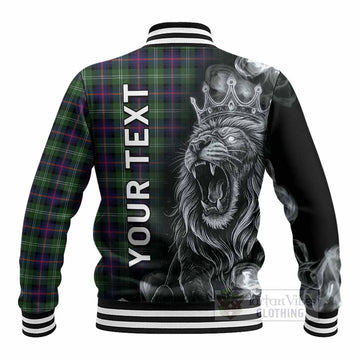 Sutherland Tartan Baseball Jacket Roaring Lion Heritage