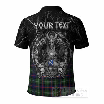 Sutherland Tartan Crest Polo Shirt Celtic Odin's Raven Legacy