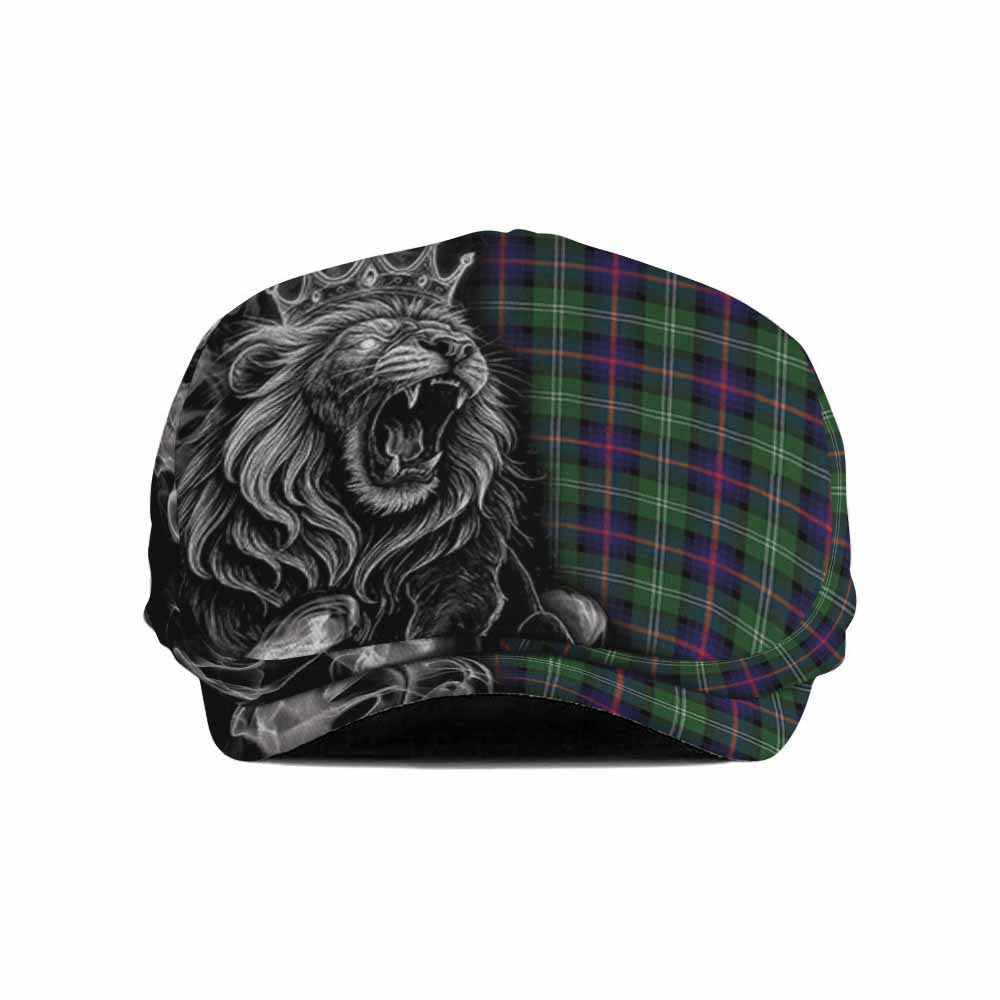Sutherland Tartan Flat Cap, Jeff Cap Roaring Lion Heritage