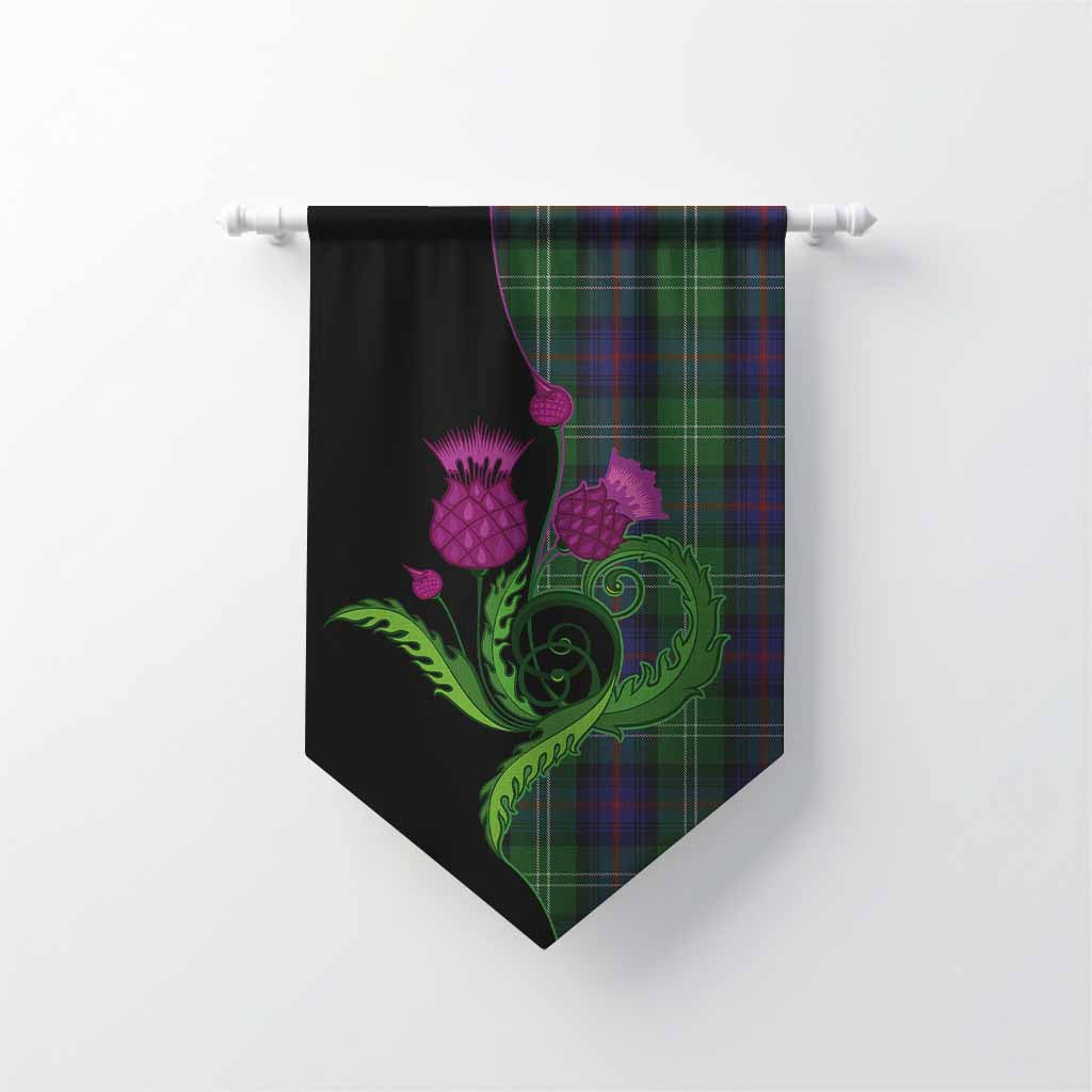 Sutherland Tartan Gonfalon Traditional Scottish Thistle Chevron - Tartan Vibes Clothing