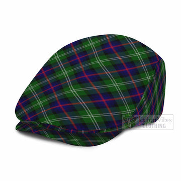 Sutherland Tartan Flat Cap, Jeff Cap Cross Style