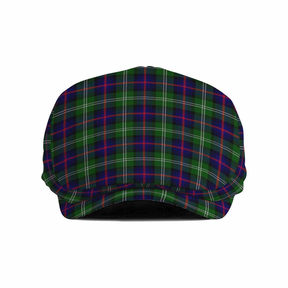 Sutherland Tartan Jeff Cap, Tartan Flat Cap