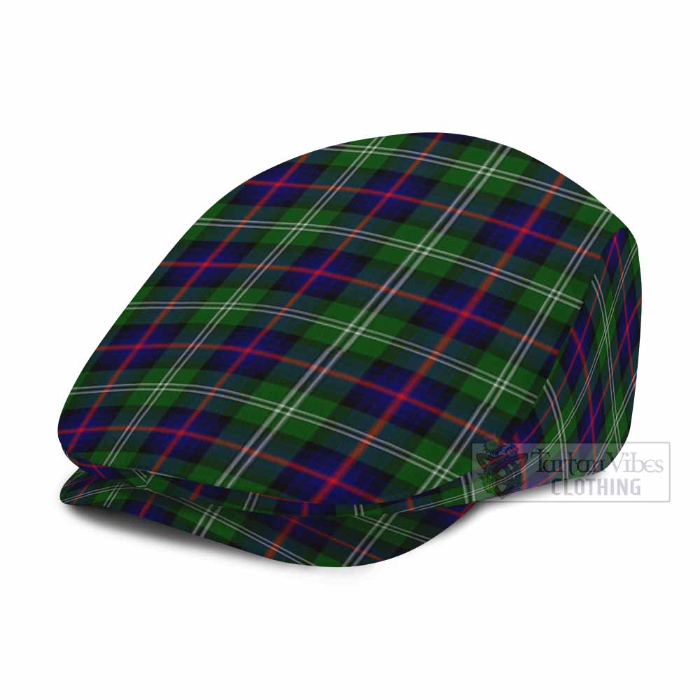 Sutherland Tartan Jeff Cap, Tartan Flat Cap