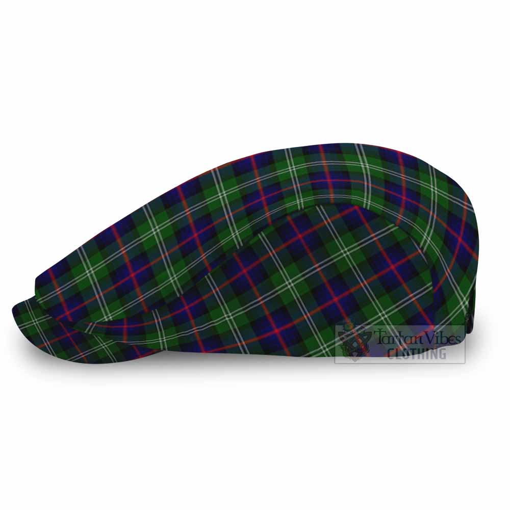 Sutherland Tartan Jeff Cap, Tartan Flat Cap
