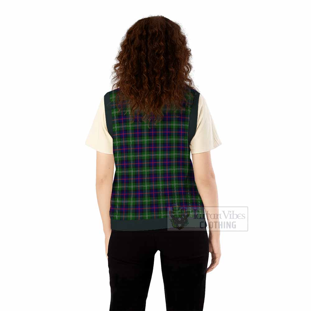 Sutherland Tartan Knitted V-Neck Vest - Tartan Vibes Clothing