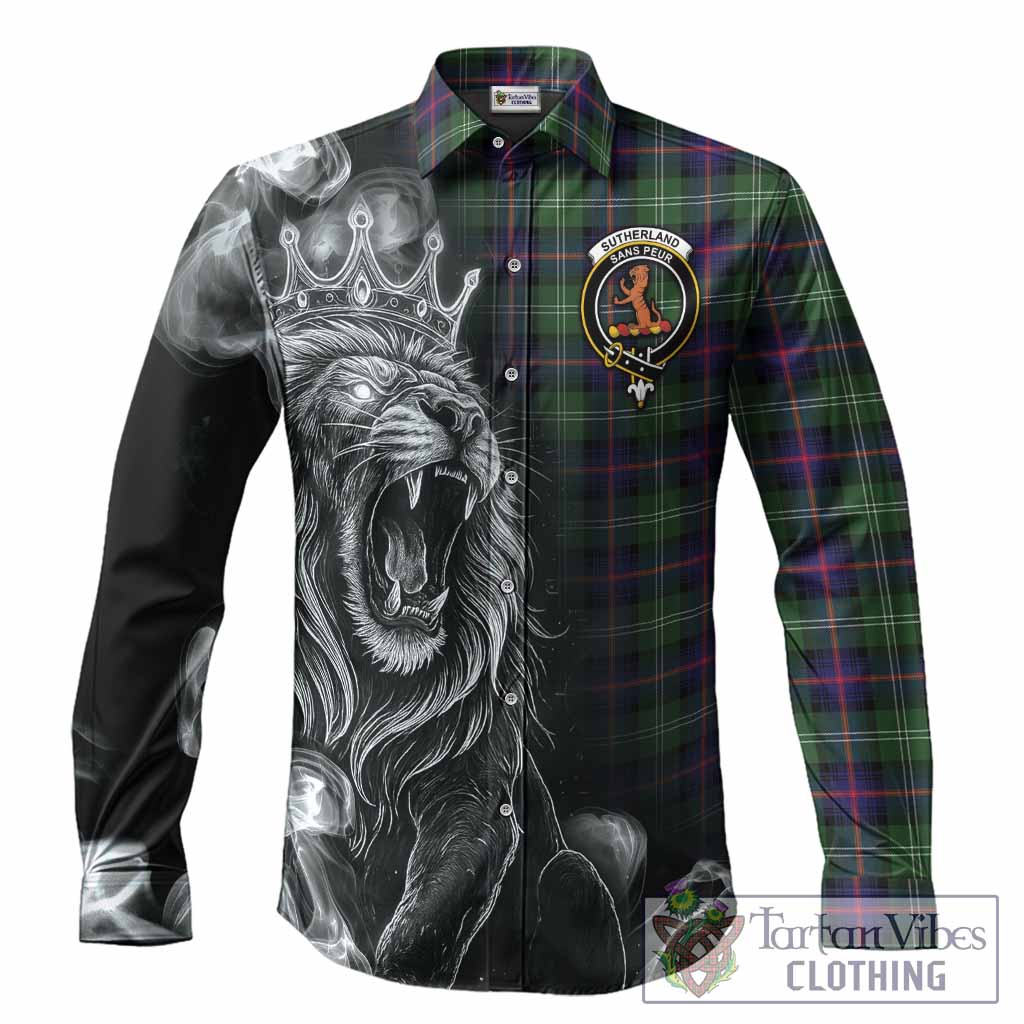 Sutherland Tartan Long Sleeve Button Shirts Roaring Lion Heritage