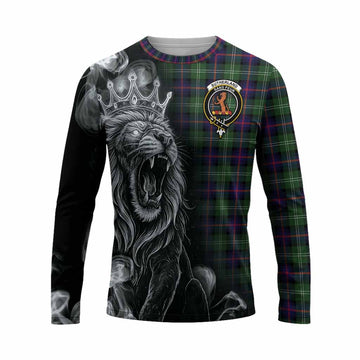 Sutherland Tartan Long Sleeve T-Shirt Roaring Lion Heritage