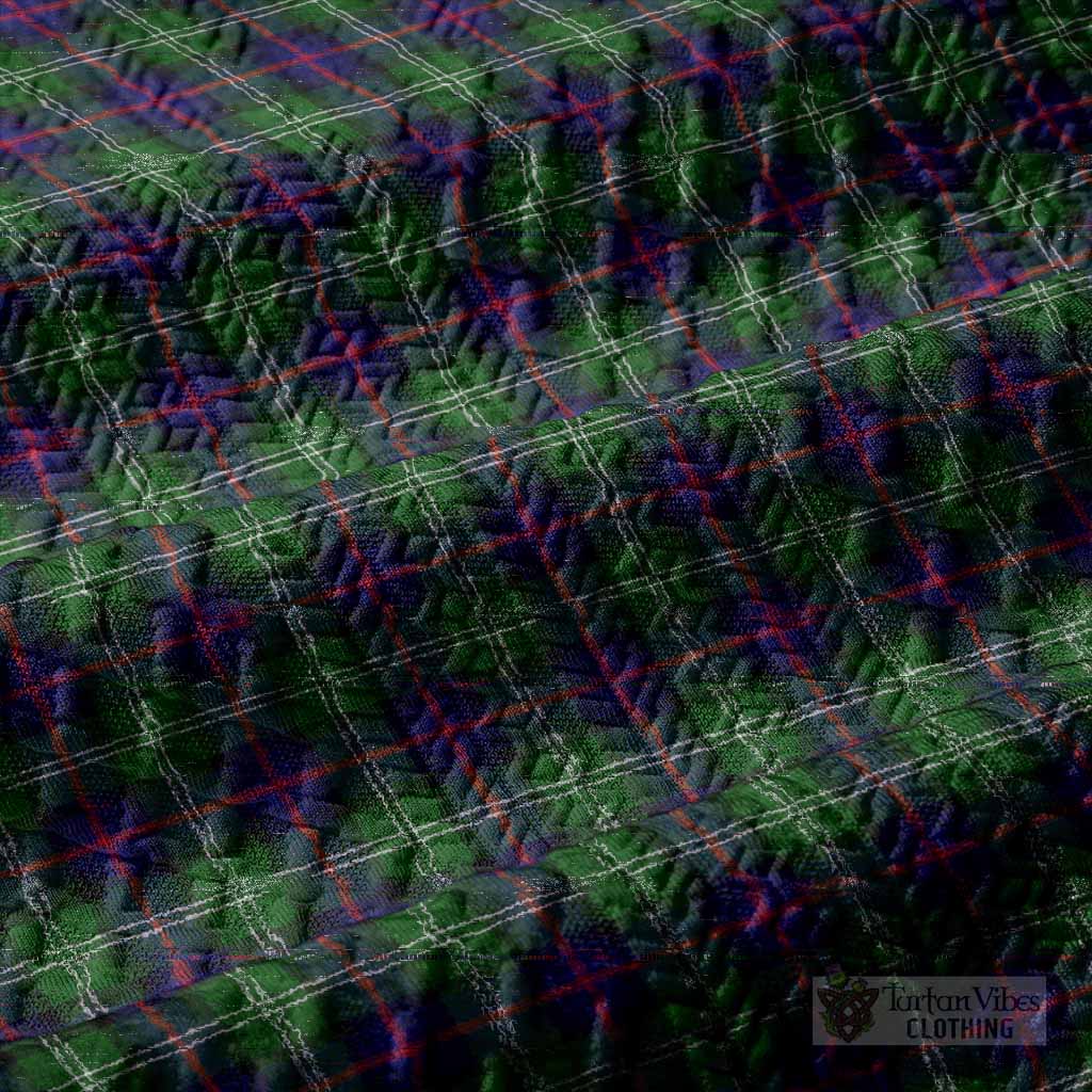 Sutherland Tartan Men’s Polo Sweater Top with Family Crest