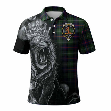 Sutherland Tartan Polo Shirt Roaring Lion Heritage