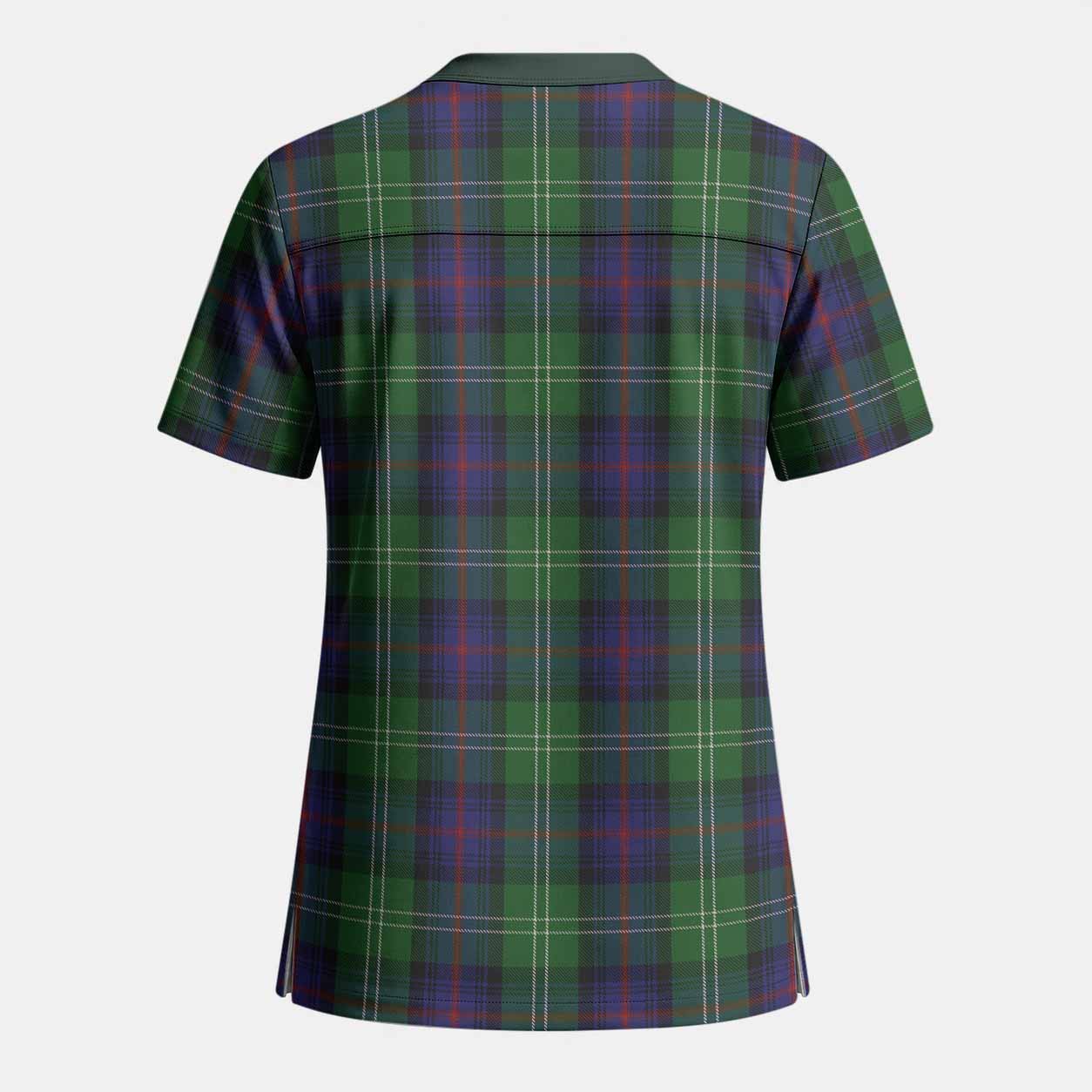 Sutherland Tartan Scrub Top - Tartan Vibes Clothing