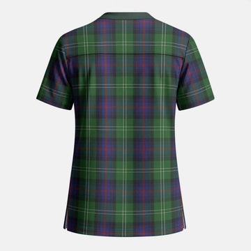 Sutherland Tartan Scrub Top - Tartan Vibes Clothing