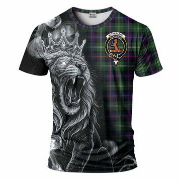 Sutherland Tartan T-Shirt Roaring Lion Heritage