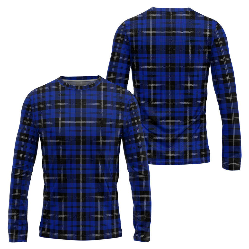 swan-tartan-long-sleeve-t-shirt
